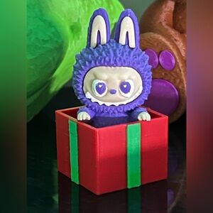 Labubu in Christmas Present box